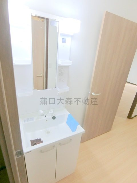 山王カーサグランデの洗面所|洗面脱衣所　独立洗面台