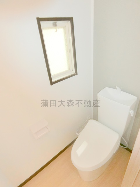 山王カーサグランデのトイレ|温水洗浄便座付きのトイレ　