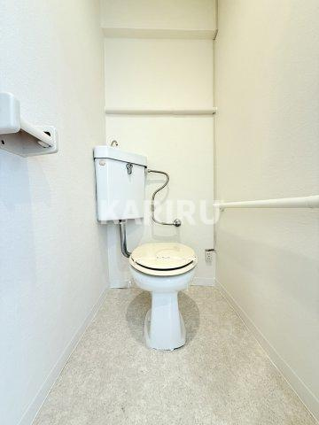 ツダフラットのトイレ