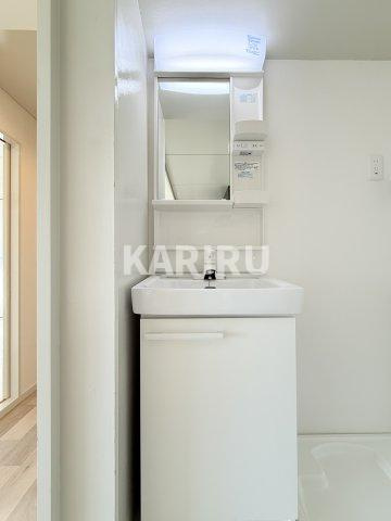 ツダフラットの洗面所