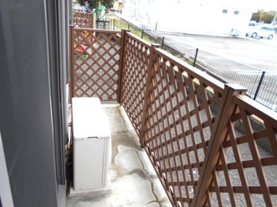 【バルコニー】 | グリーンハイツ | バルコニーからの眺めを楽しみながら食事をしませんか