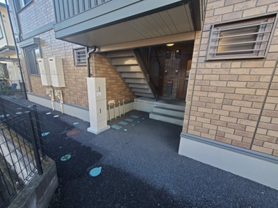 【エントランス】 | グリーンハイツ | 清潔なエントランスです