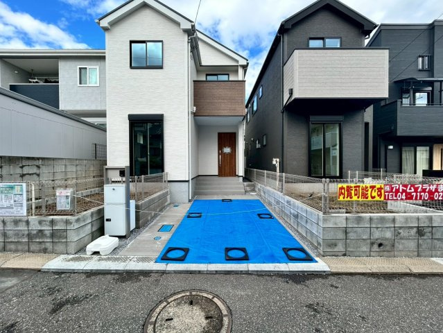 【駐車場】 | 我孫子市青山台2丁目第1期　新築戸建　1号棟 | マイホームなら駐車場代がかかりません！しかも、自宅の駐車場で洗車ができます！今までコイン洗車に行っていた手間も省けて、節約にもつながります(^^♪