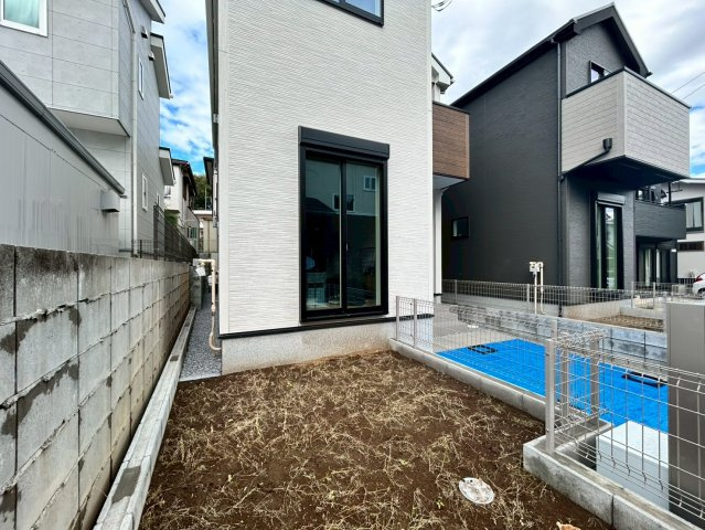 【庭】 | 我孫子市青山台2丁目第1期　新築戸建　1号棟 | お庭付物件になります！お庭遊びや、プールなどお子様も大喜び(^^)