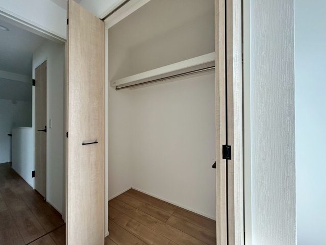 【収納】 | 我孫子市青山台2丁目第1期　新築戸建　1号棟 | 全室にクローゼットが付いていて、お部屋の住空間もスッキリ広々使えそうです(^^)