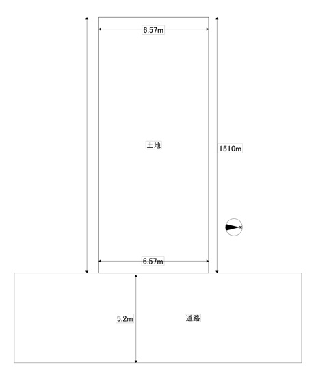【土地図】 | 宝塚市月見山１丁目売土地（古家付）
