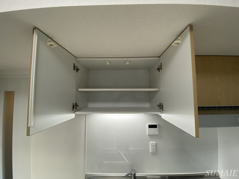 プラチナフォルム駒込の収納|キッチン上収納です☆