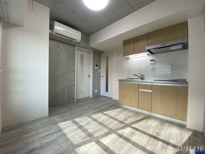 プラチナフォルム駒込の居間・リビング|別角度からみたリビングです☆