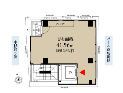 【区画図】 | THE CITY 阿佐ヶ谷Ⅱ２階