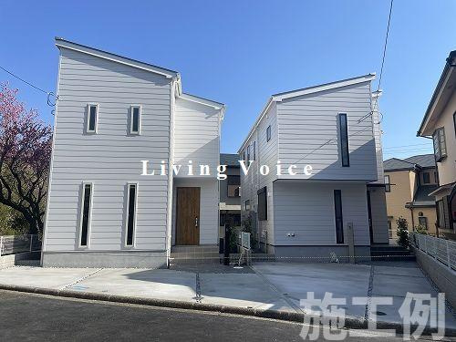 【外観】 | 【仲介手数料０円】海老名市下今泉4丁目　新築一戸建て　全3棟 | 【仲介手数料０円】海老名市下今泉4丁目　新築一戸建て　全3棟