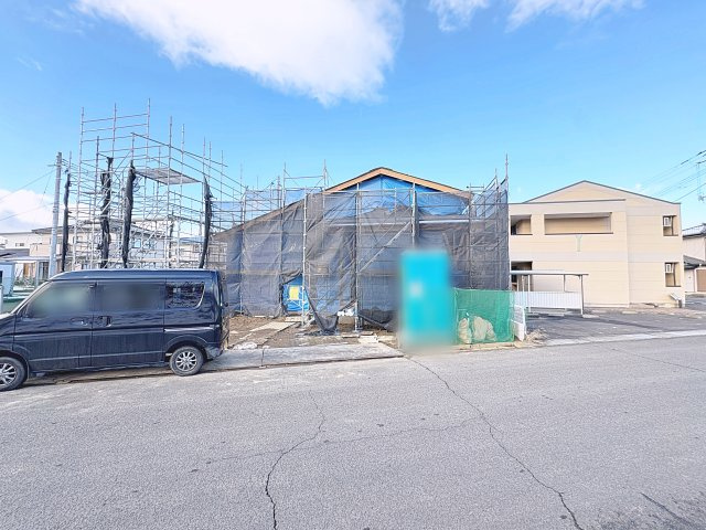 新築戸建・新築建売　福島市瀬上町字桜町【ZEH水準住宅】瀬上小・北信中の前面道路含む現地写真