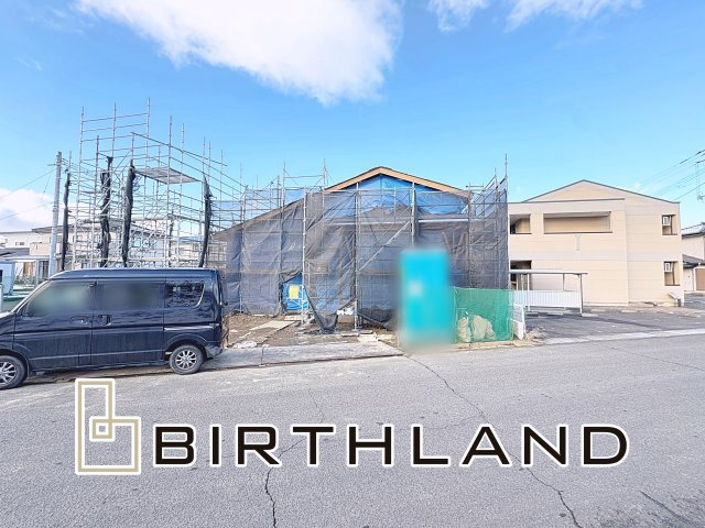 新築戸建・新築建売　福島市瀬上町字桜町【ZEH水準住宅】瀬上小・北信中の外観|4棟中、限定1棟の平屋建てです！