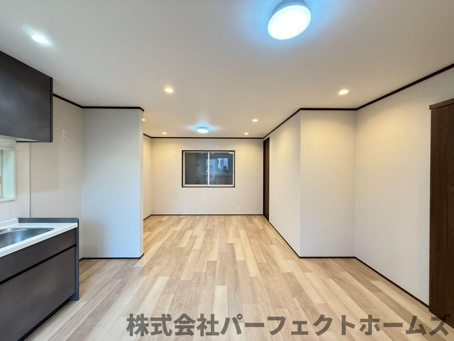 伊加賀西町戸建のキッチン|使いやすいキッチンです