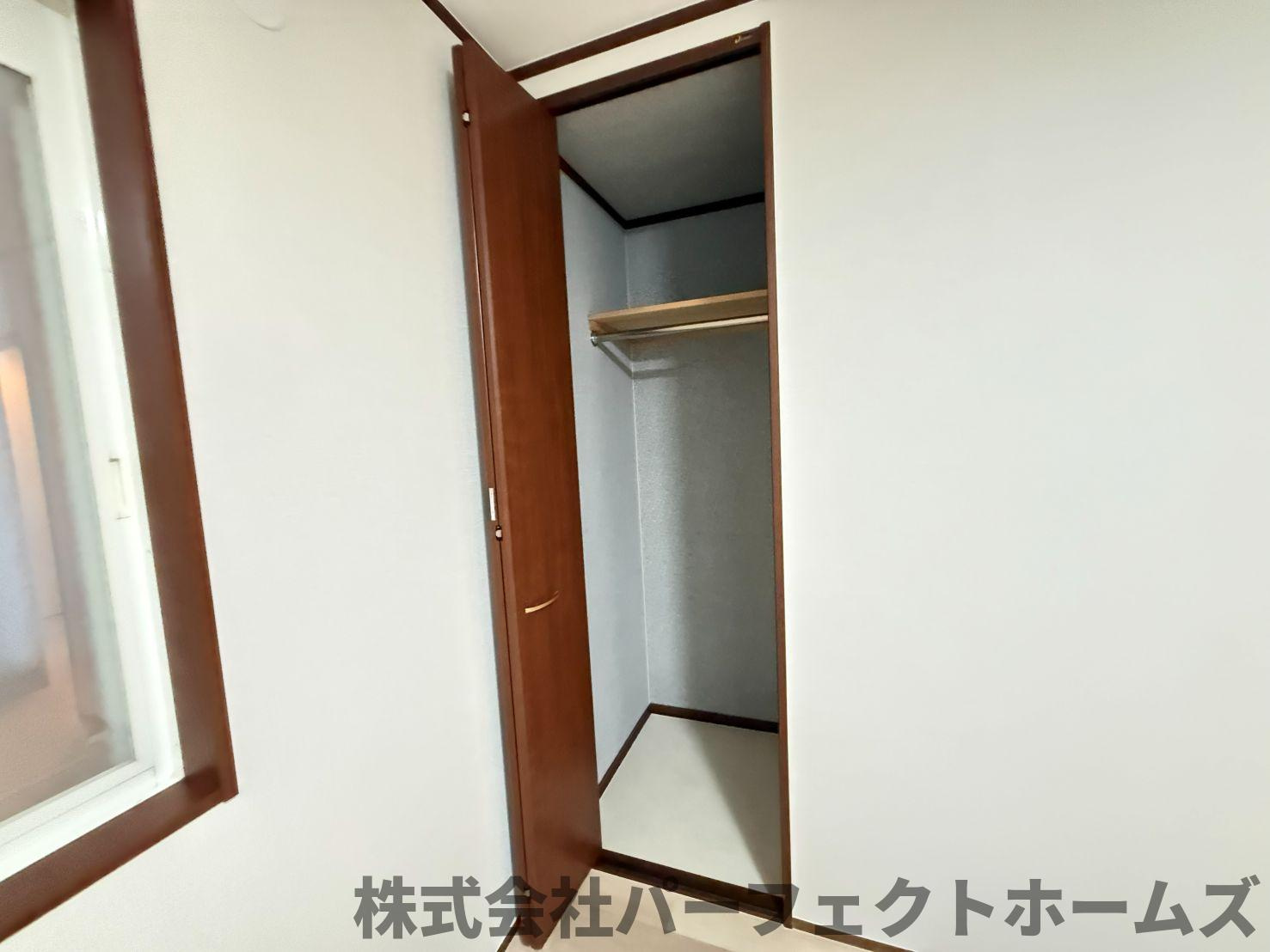 伊加賀西町戸建の収納|専用の収納スペースです