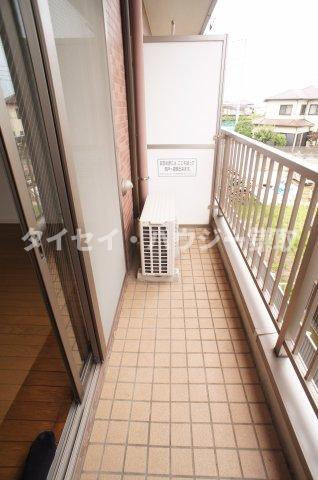 コーポニッコーのバルコニー|同タイプのお部屋の画像です