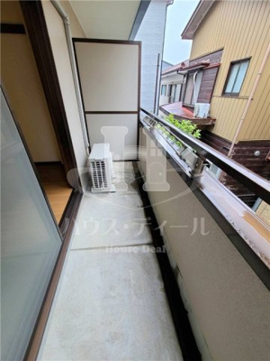 【バルコニー】 | D-FLAT | 別号室参考写真です