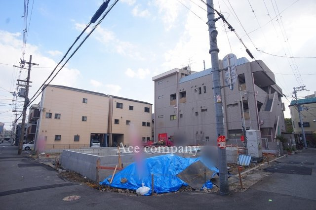 【前面道路含む現地写真】 | 生野区田島3丁目　【2号棟/全4区画】 | 【前面道路幅員約5.4ｍ×5.4ｍ☆】