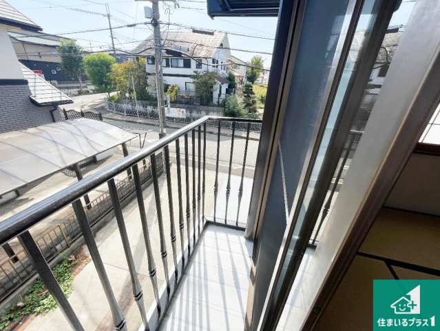 神戸市西区桜が丘中町　中古一戸建てのバルコニー|日当たりのよいバルコニー！お部屋が開放的に！