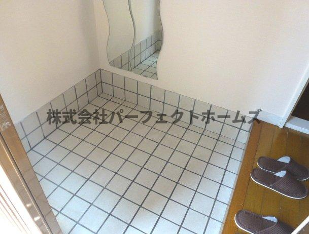 錦町戸建　賃貸の玄関|玄関です