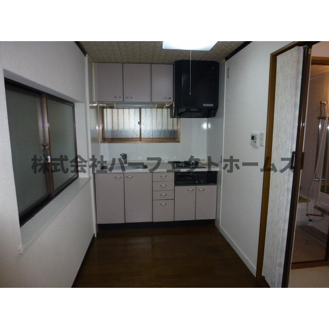 錦町戸建　賃貸のキッチン|使いやすいキッチンです