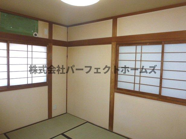 錦町戸建　賃貸の和室|和室があると落ち着いた雰囲気になりますね