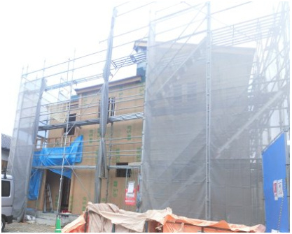 鳥栖市松原町第二の外観|現在建築中♪