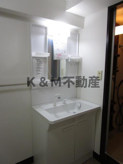 ダイカンプラザの洗面所|使いやすい洗面所です