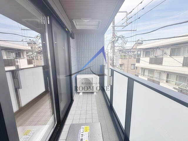 メゾンイセモトＮｏ．１のバルコニー|バルコニーです。