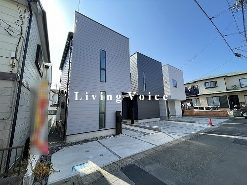 【外観】 | 【仲介手数料０円】綾瀬市深谷上5丁目　新築一戸建て　全3棟 | 全体【仲介手数料０円】綾瀬市深谷上5丁目　新築一戸建て　全3棟