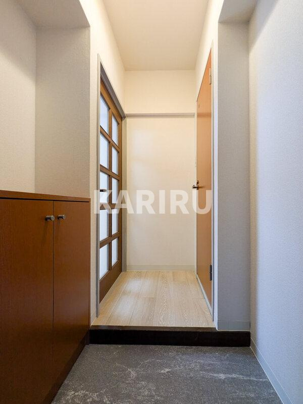 グランデージ新深江の玄関