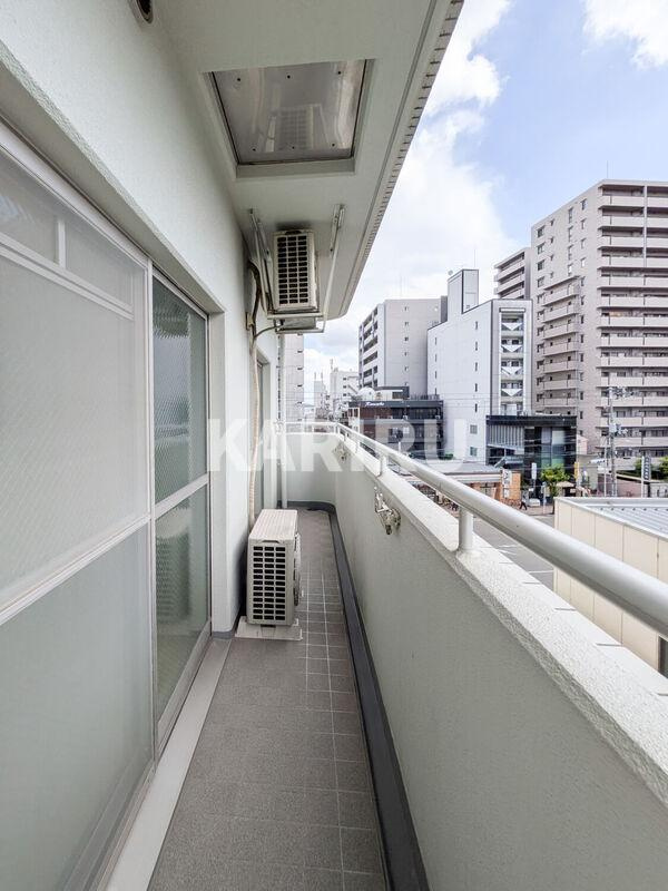 グランデージ新深江のバルコニー