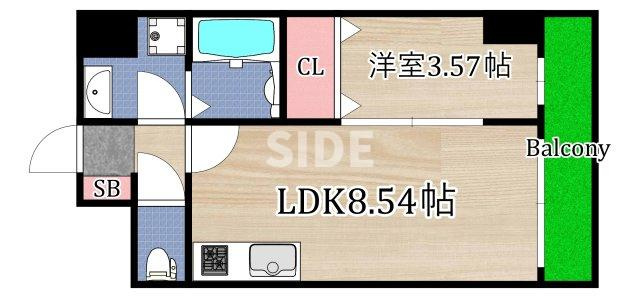【間取り】 | NINE RESIDENCE
