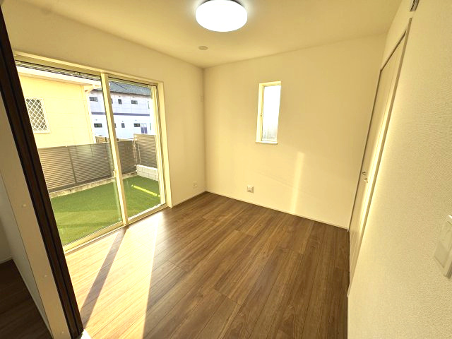 ハートフルタウン 前橋市北代田町780番　Ａ号棟の洋室|１階洋室です。4.5帖の広さです。