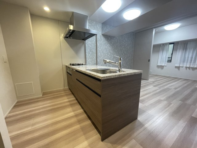 ルジェンテ上野松が谷のキッチン