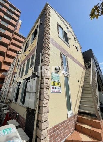 横浜市鶴見区生麦４丁目のアパートの外観