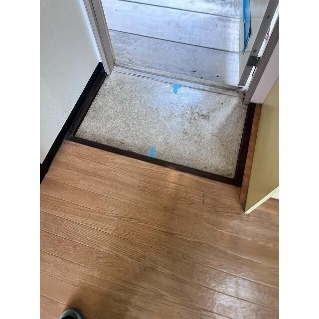 富士見コーポの玄関