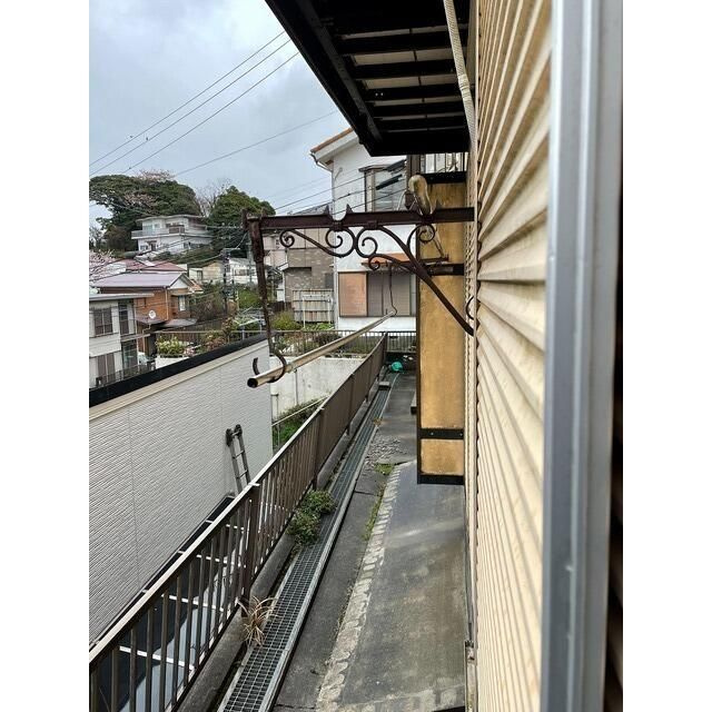 富士見コーポのバルコニー
