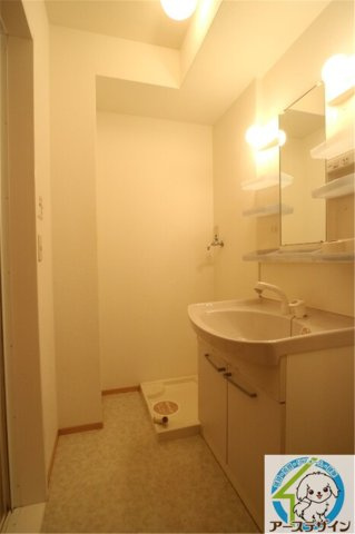 シエロの独立洗面台|パース写真