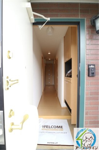 シエロの玄関|パース写真