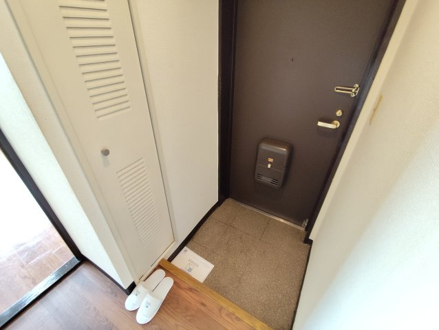 ライオンズマンション東新小岩の玄関