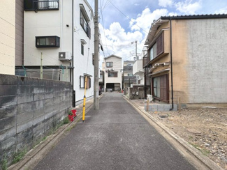 【前面道路含む現地写真】 | 右京区山ノ内西裏町　建築条件つき