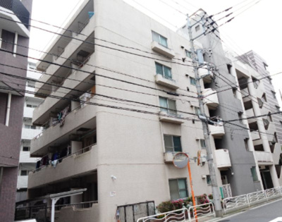 【外観】 | 椎野亀戸マンション | 外観は落ち着いています