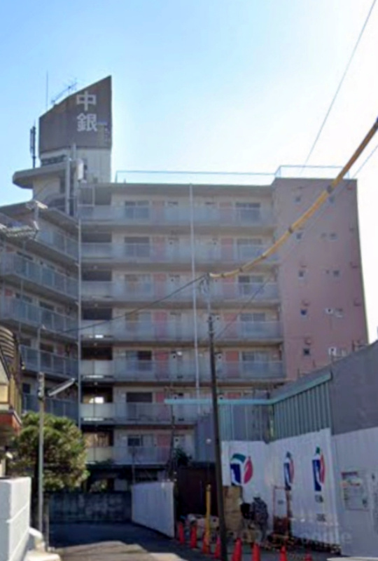 中銀城北パークマンシオンの外観|最寄り駅まで徒歩約５分