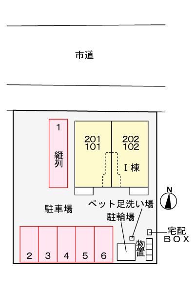 【新築】ハーベストの区画図