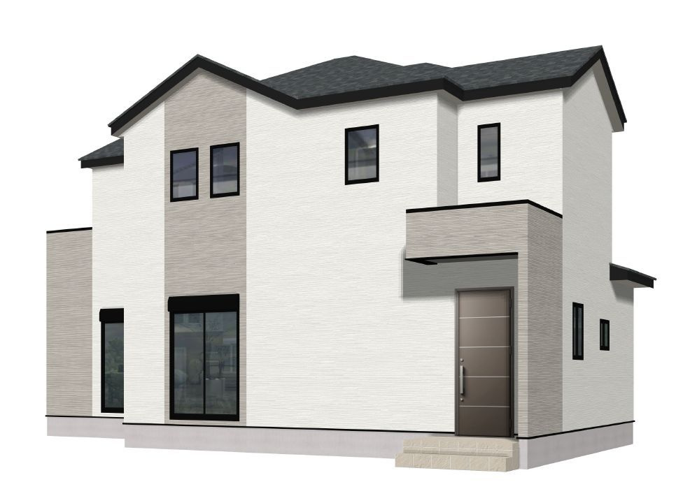 糟屋郡宇美町障子岳3丁目1期の外観パース