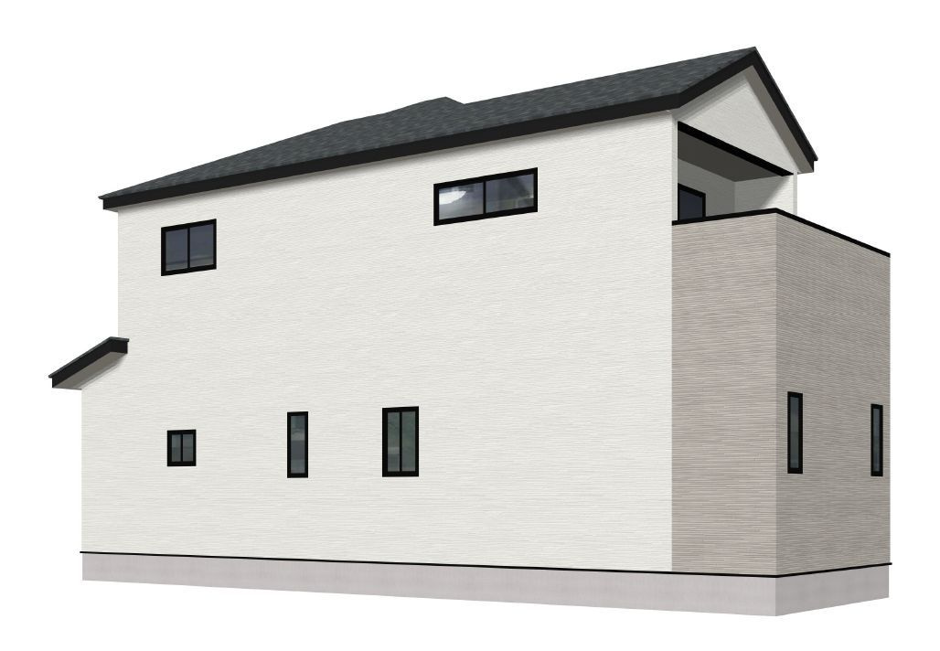 糟屋郡宇美町障子岳3丁目1期の外観パース