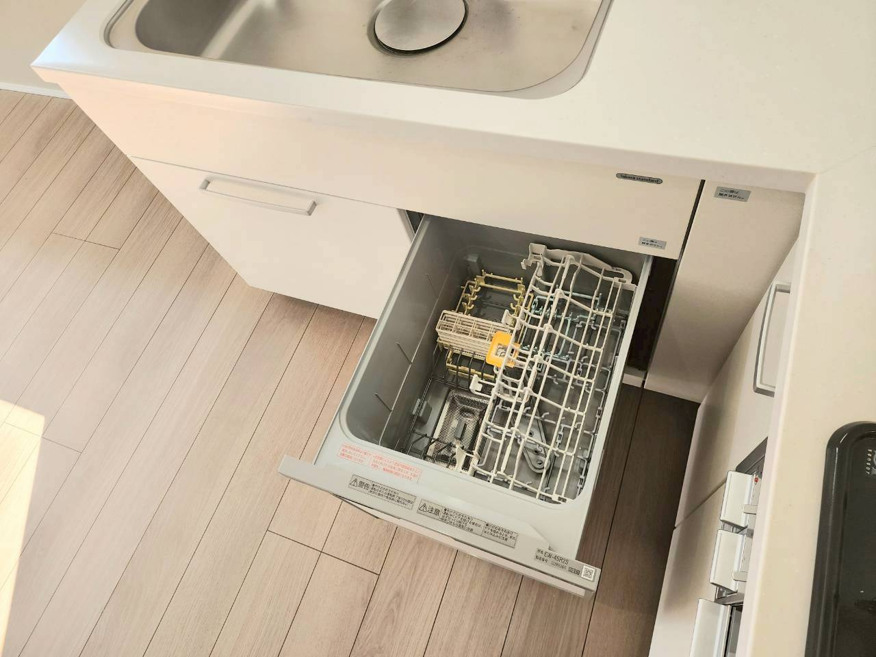 RESET HOUSE－リセットハウス小倉南区葛原2丁目2期のキッチン|食器洗浄乾燥機付きです♪