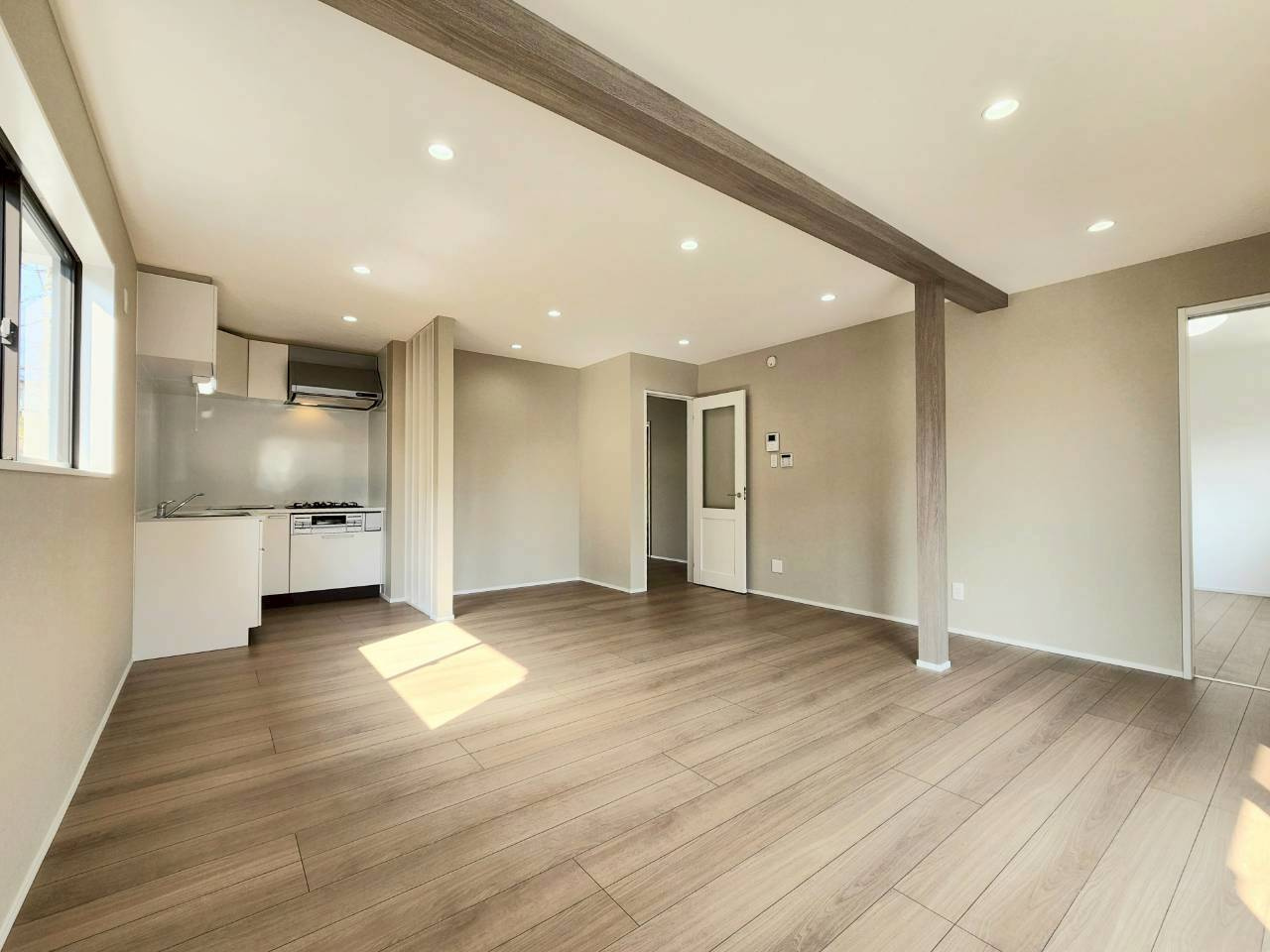 RESET HOUSE－リセットハウス小倉南区葛原2丁目2期の居間・リビング|広々してオシャレなLDK♪