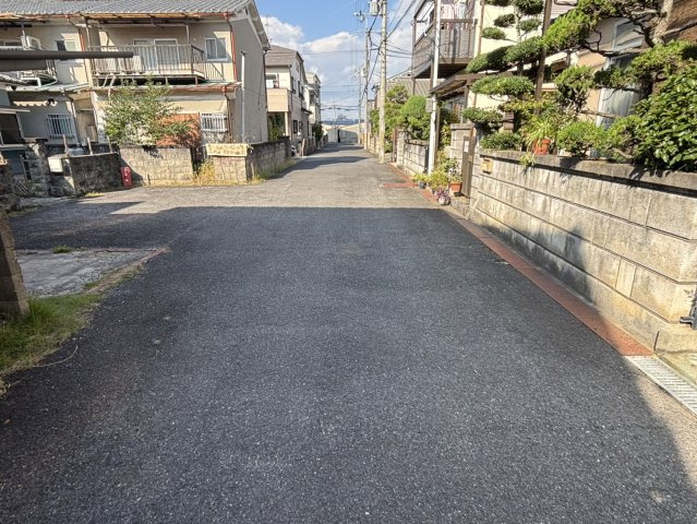 橿原市木原町の前面道路含む現地写真|前面道路含む現地写真です