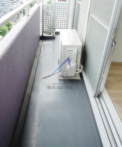 第一スカイハイツ足立のバルコニー|バルコニーです。